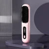 New Design Wireless Hair Straightening Iron Small Household Multi Level Temperature Control Hot Brush Hair Straightener