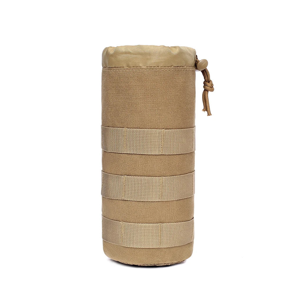 Sac de bouteille d'eau Molle en plein air, support de pochette, voyage Camping randonnée cyclisme pêche chasse porte-bouteille d'eau bouilloire