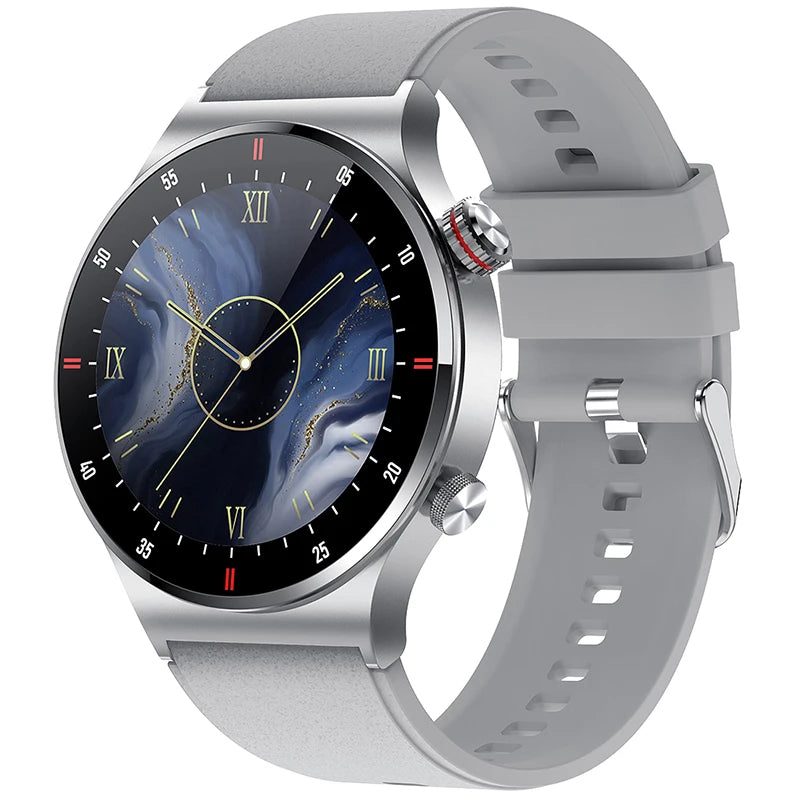 NFC Bluetooth appel montre intelligente hommes AOMLED390 * 390 HD couleur écran bouton de Rotation Fitness Tracker IP68 étanche SmartWatch hommes