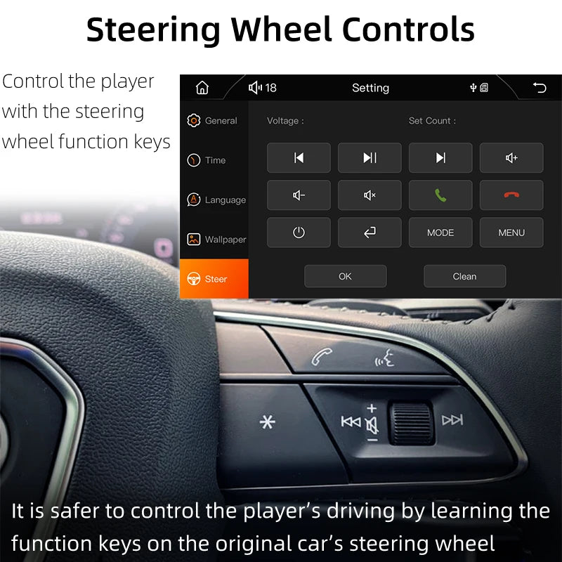 7 "autoradio 1 Din Carplay Android Auto lecteur multimédia HD écran tactile FM AUX entrée Bluetooth MirrorLink Autoradio universelle