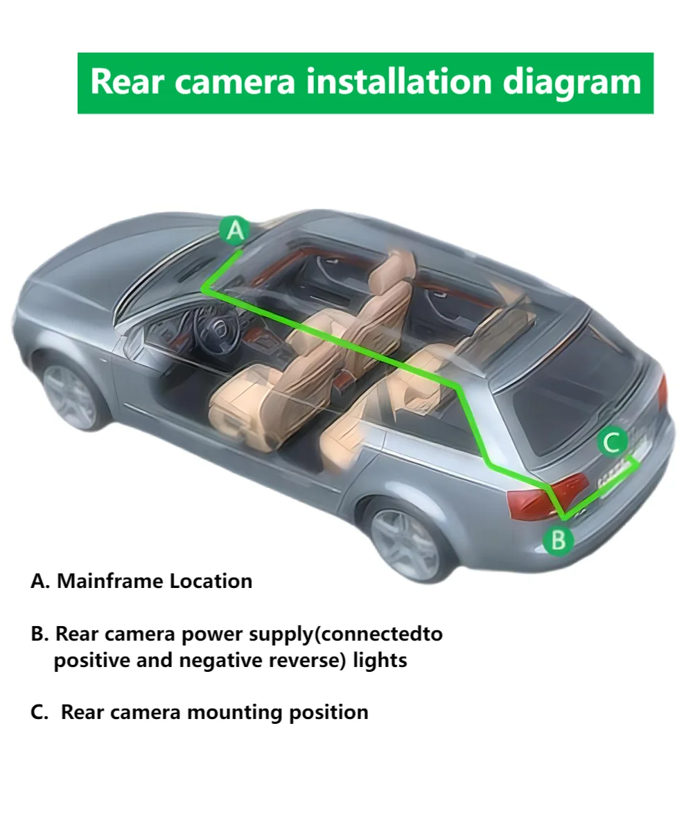 Aprilboy 12 ''4K Carplay et Android Auto voiture DVR Dash Cam caméra de rétroviseur pour enregistreur vidéo rétroviseur caméra de tableau de bord 1080P caméra arrière