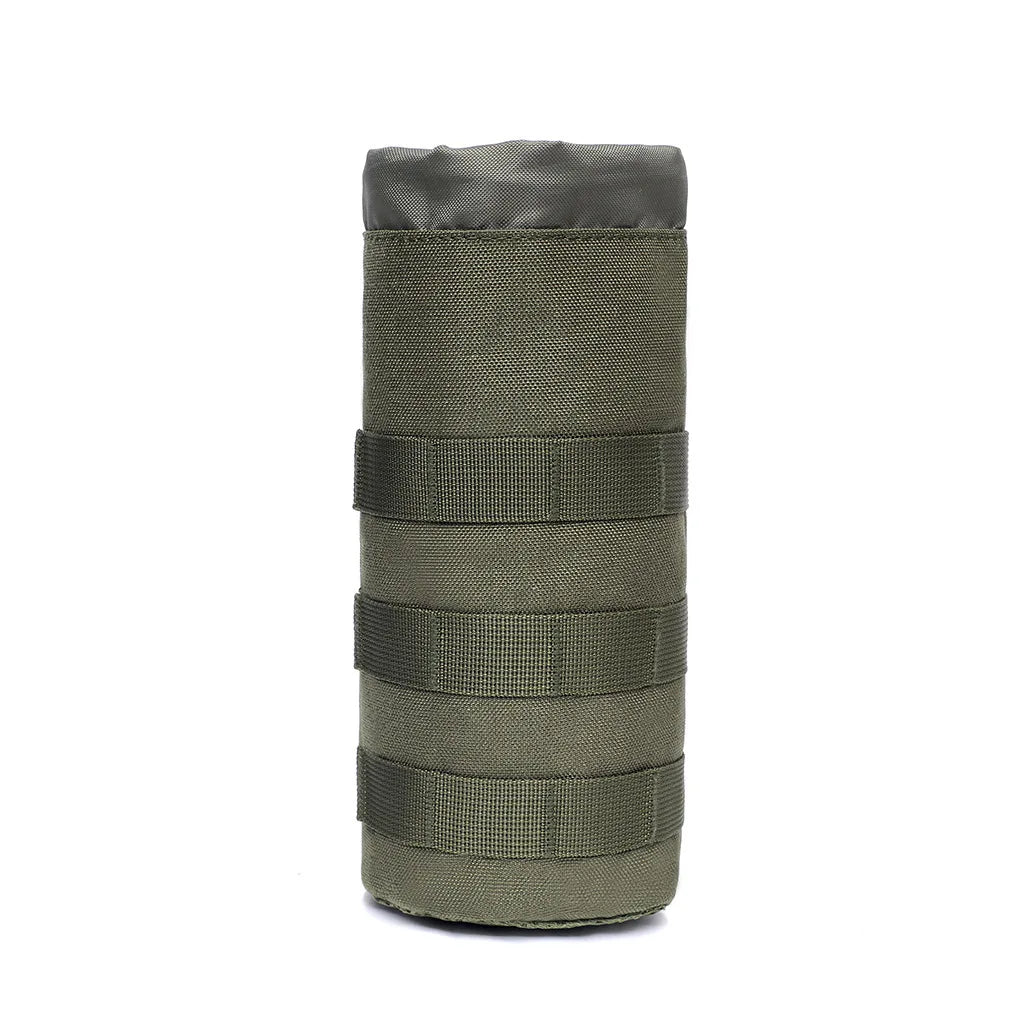 Sac de bouteille d'eau Molle en plein air, support de pochette, voyage Camping randonnée cyclisme pêche chasse porte-bouteille d'eau bouilloire